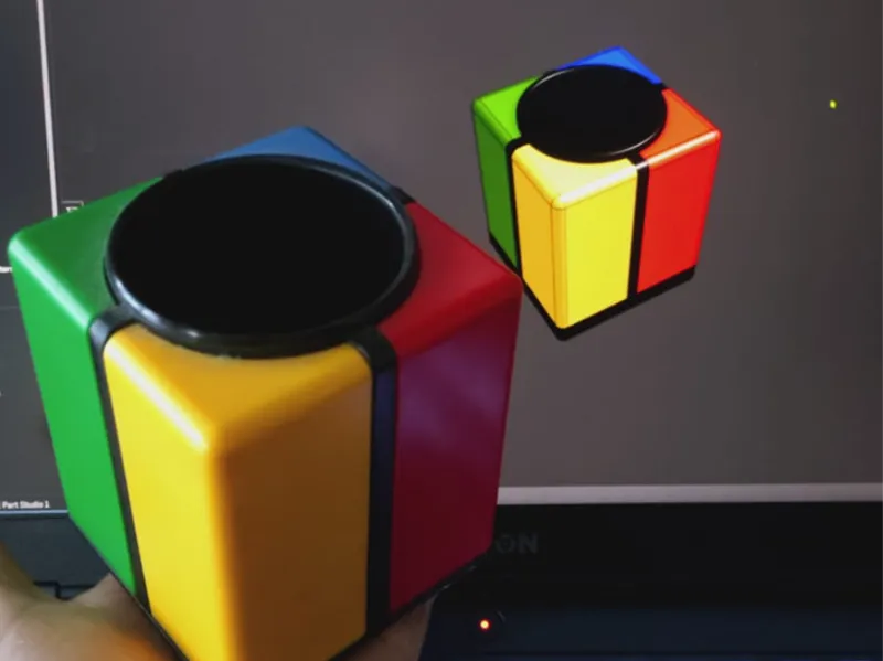 Tino TT design 80s desk organizer pen holder