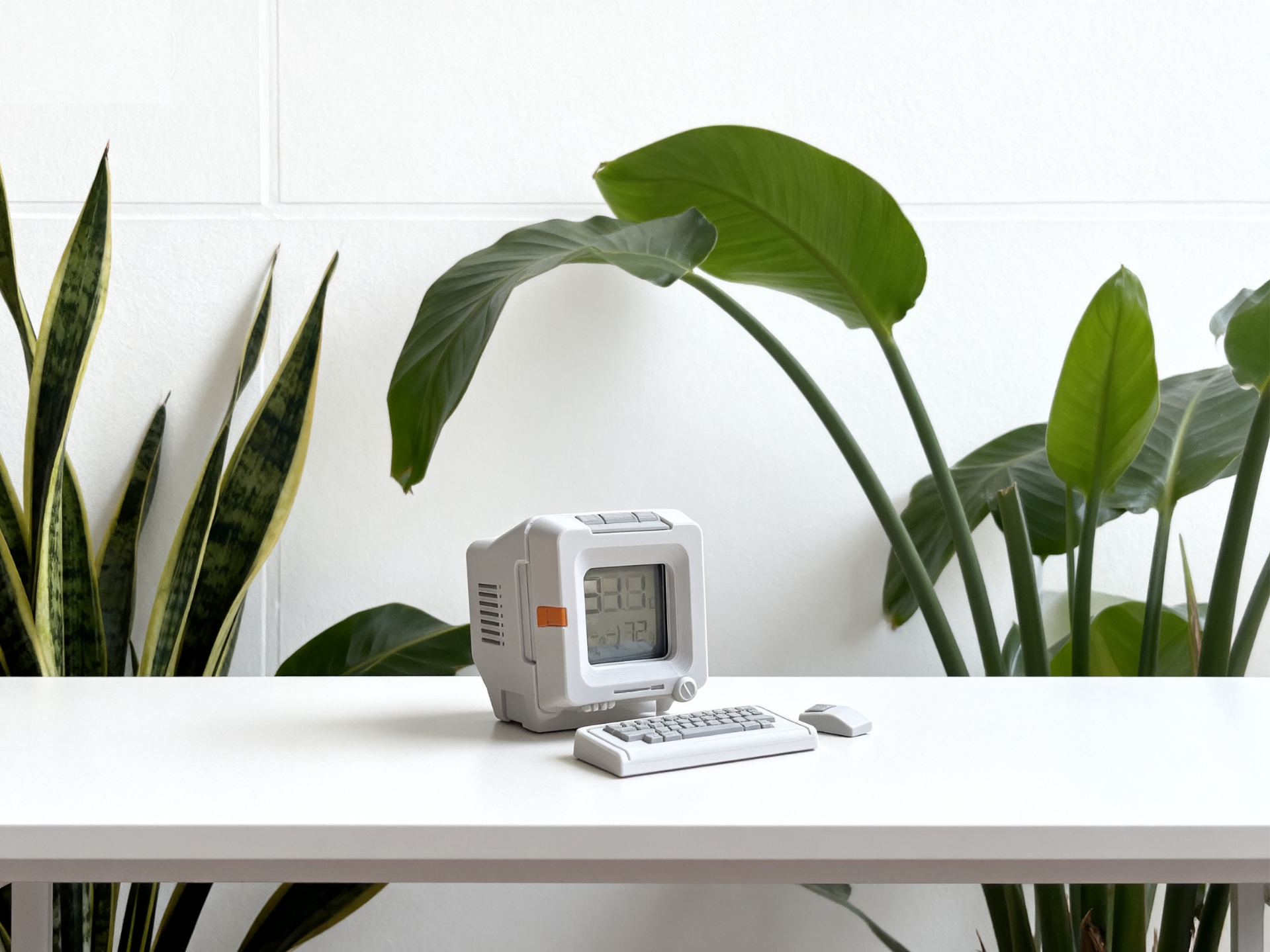 Xiaomi Thermometer 2nd Gen Case|Retro Mini Computer Case|with Keyboard ...