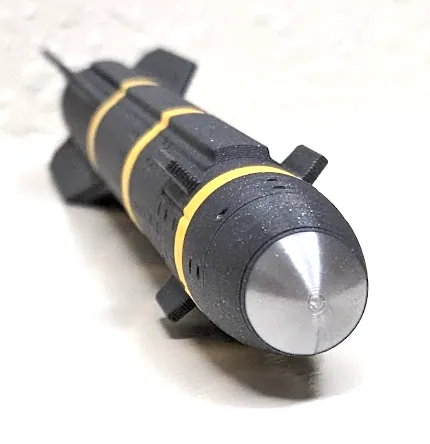 Hellfire Missile | High Detail | Snap Assembly by Rexi Labs