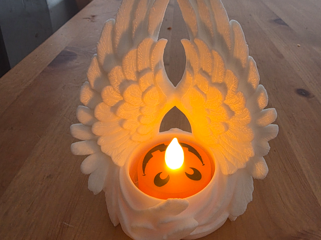 Angel Wings Tealight Holder