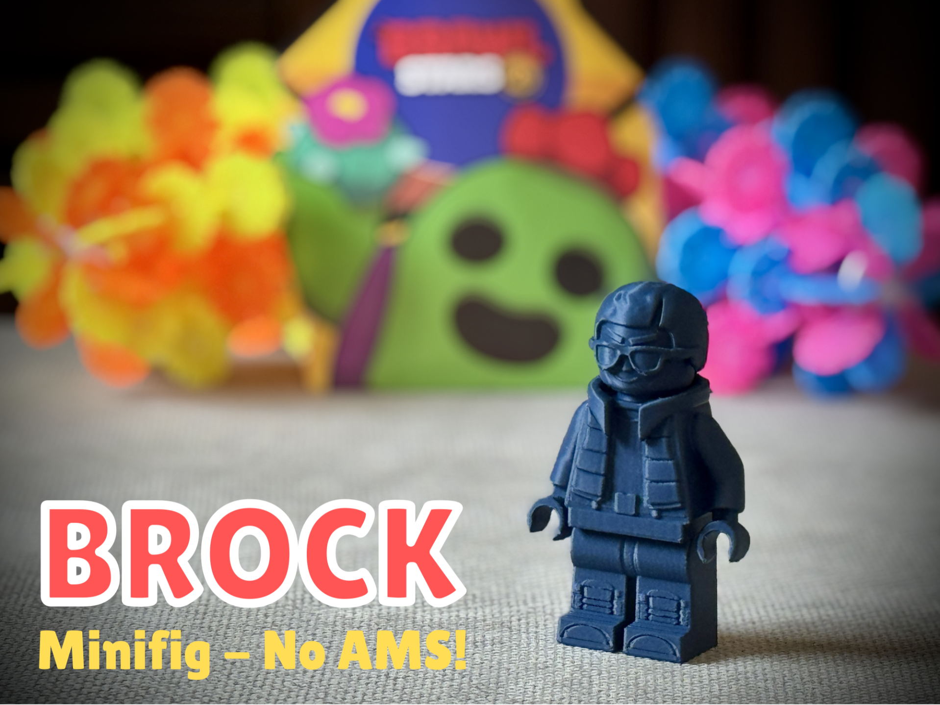 Brawl Stars Minifig Series BROCK - No AMS