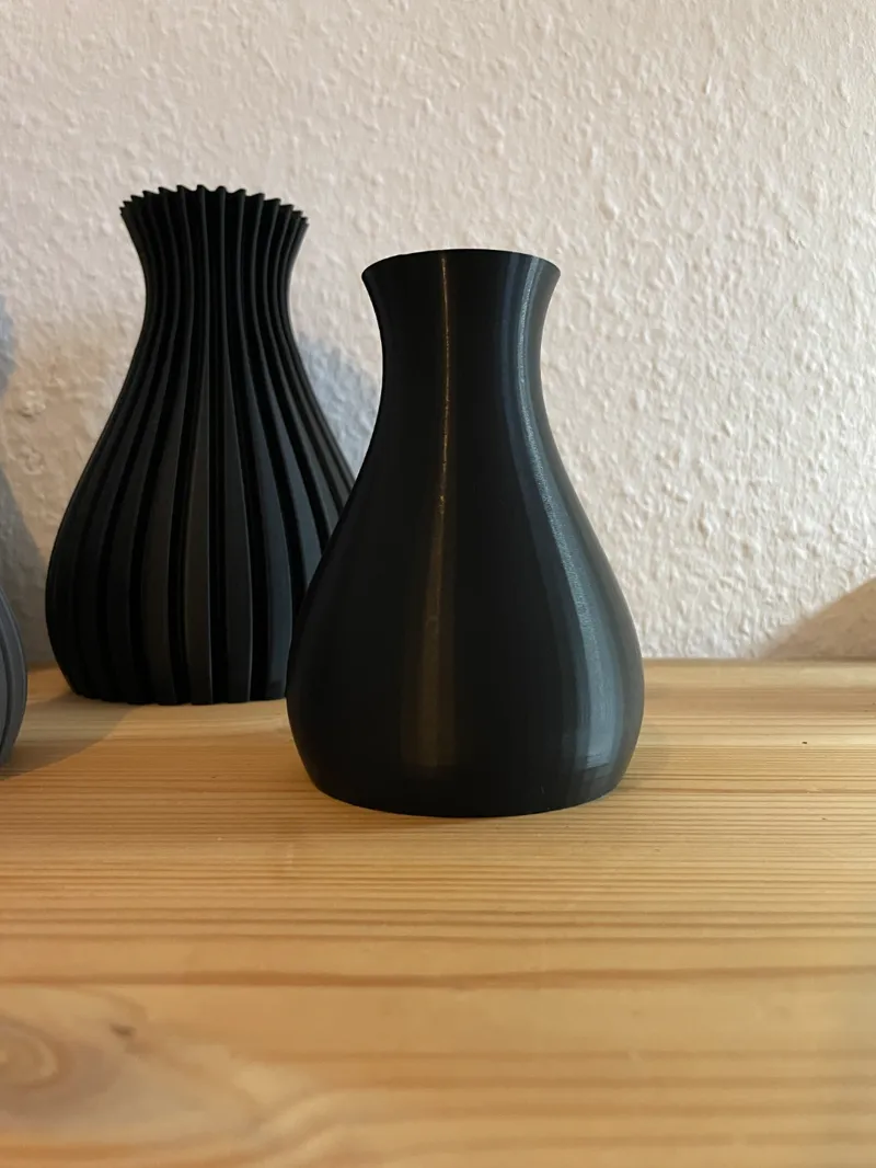 Modern Vase, Spiralvase, Minimalvase 250mm, 