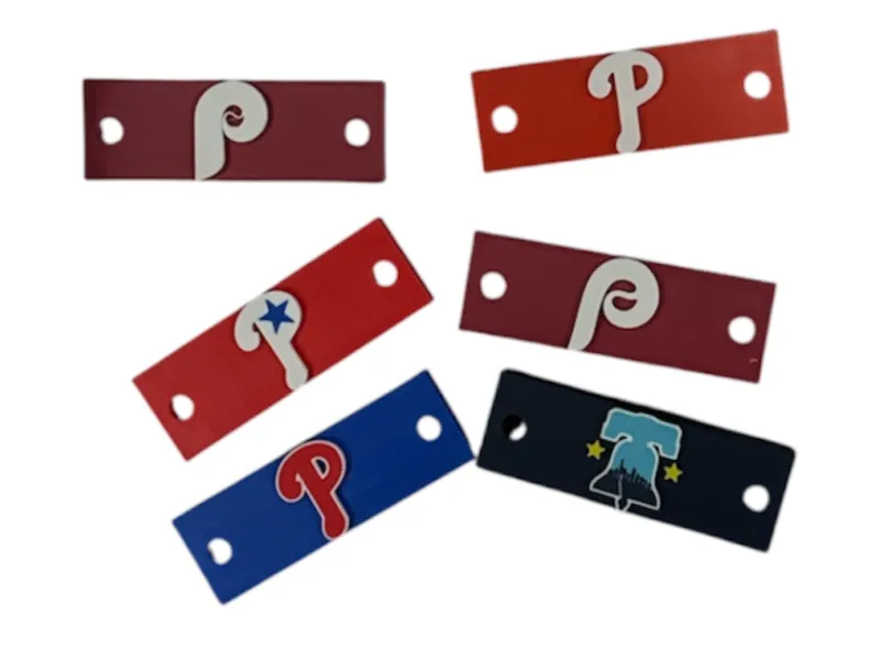 Baseball Cap Logo Plates - Philadelphia Phillies