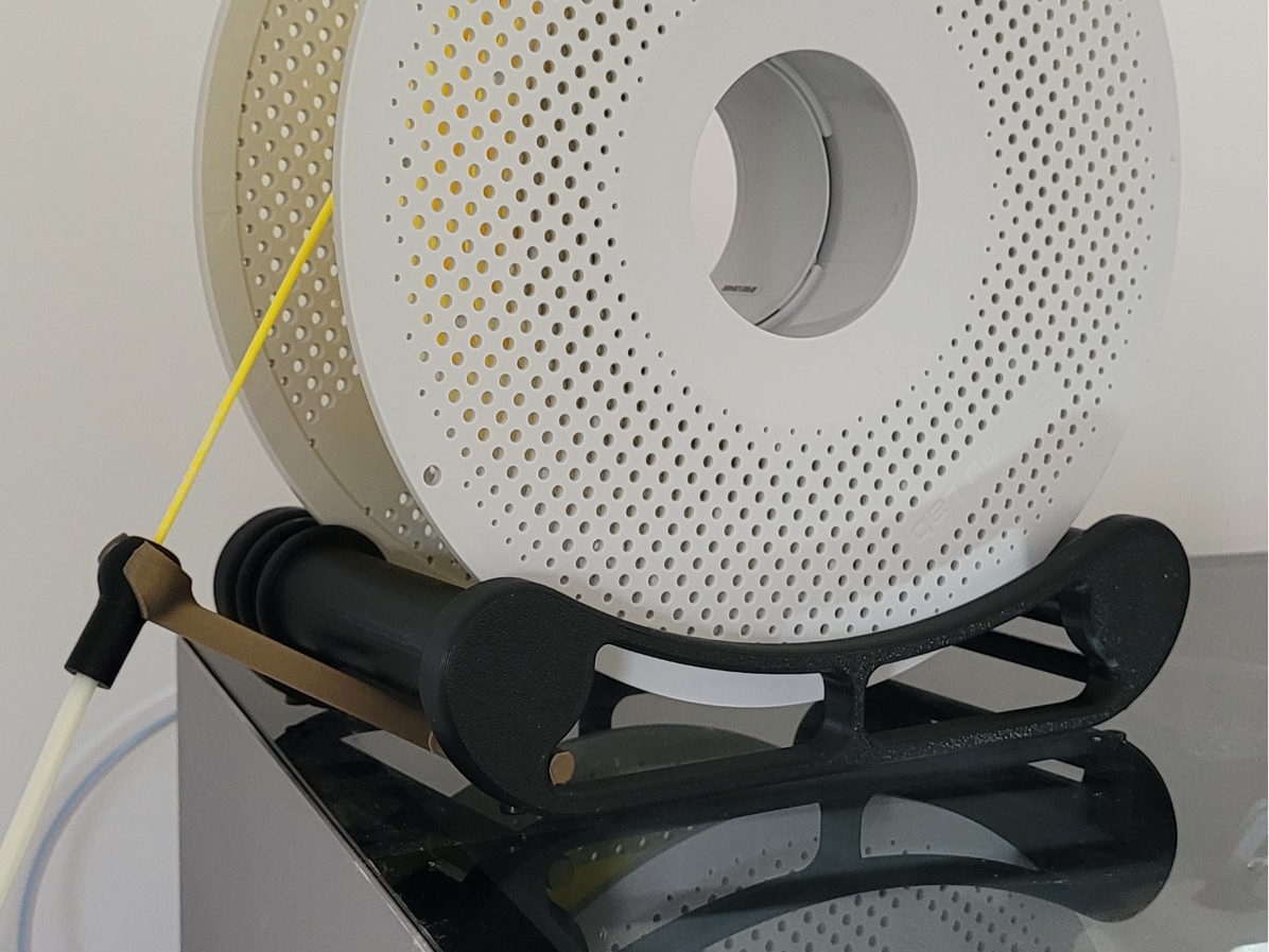 Spool holder roller filament ball joint 