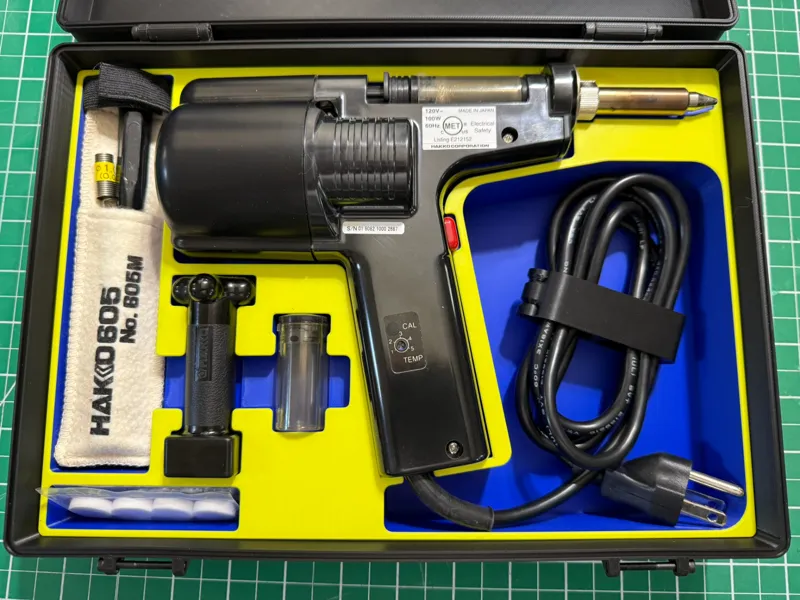 Hakko 808 Desoldering Tool Case