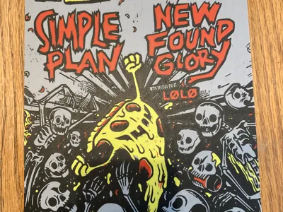 Simple Plan Poster (Hueforge)