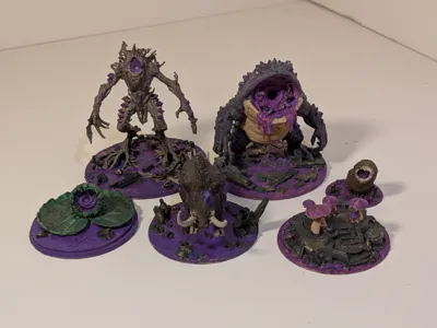 6 Breach-Broken Swamp Creatures