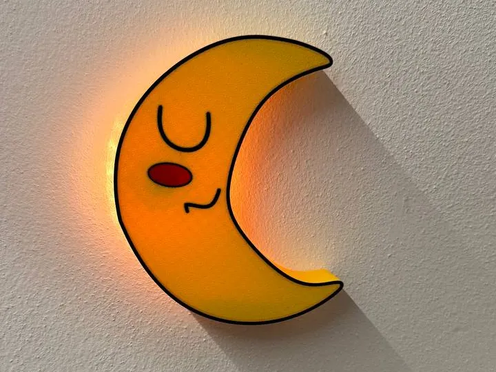 Luna Sognante per i tuoi bimbi! Anche senza led