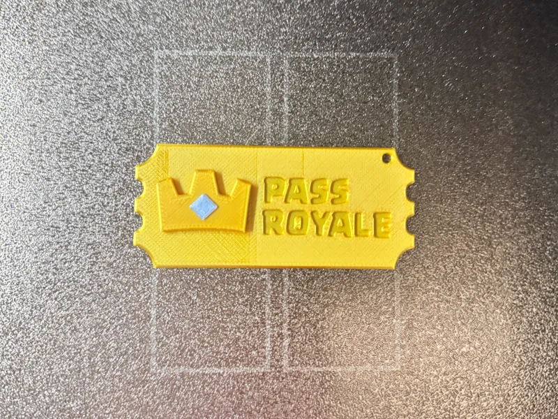 Pass Royale/Keychain - Clash Royale