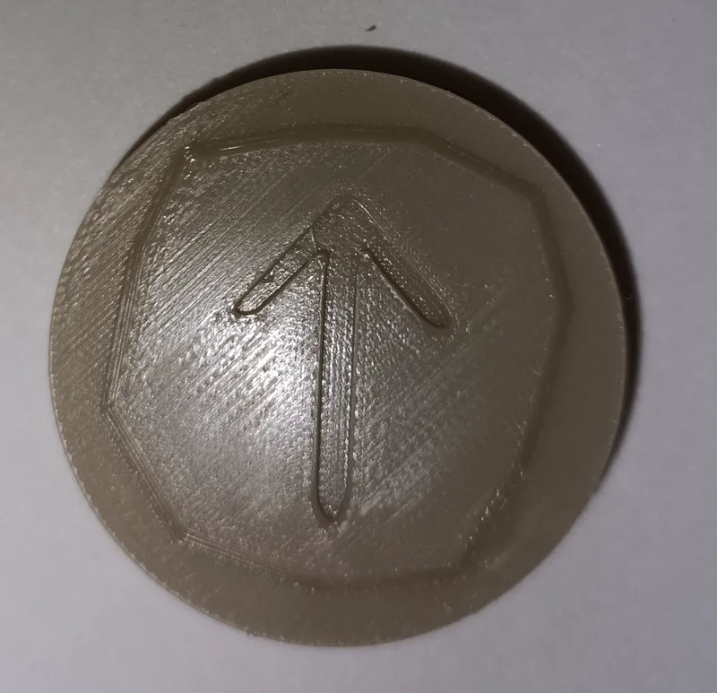 Tiwaz pendant center