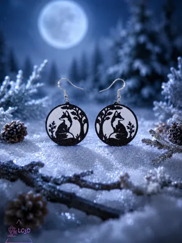 Pendientes: Fox in nature earrings — vista de referencia 2