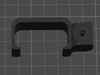 A1 Filament guide sideways 