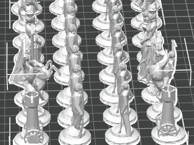 Full Civil War Chess SEt 