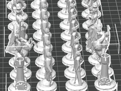 Full Civil War Chess SEt 