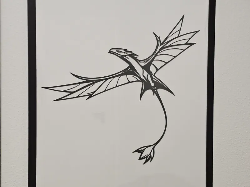 Ikran Avatar Wall Art 2D
