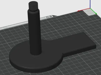 Mic Stand 5/8in threads 