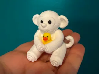 Monkey towel animal for cruise ships 
