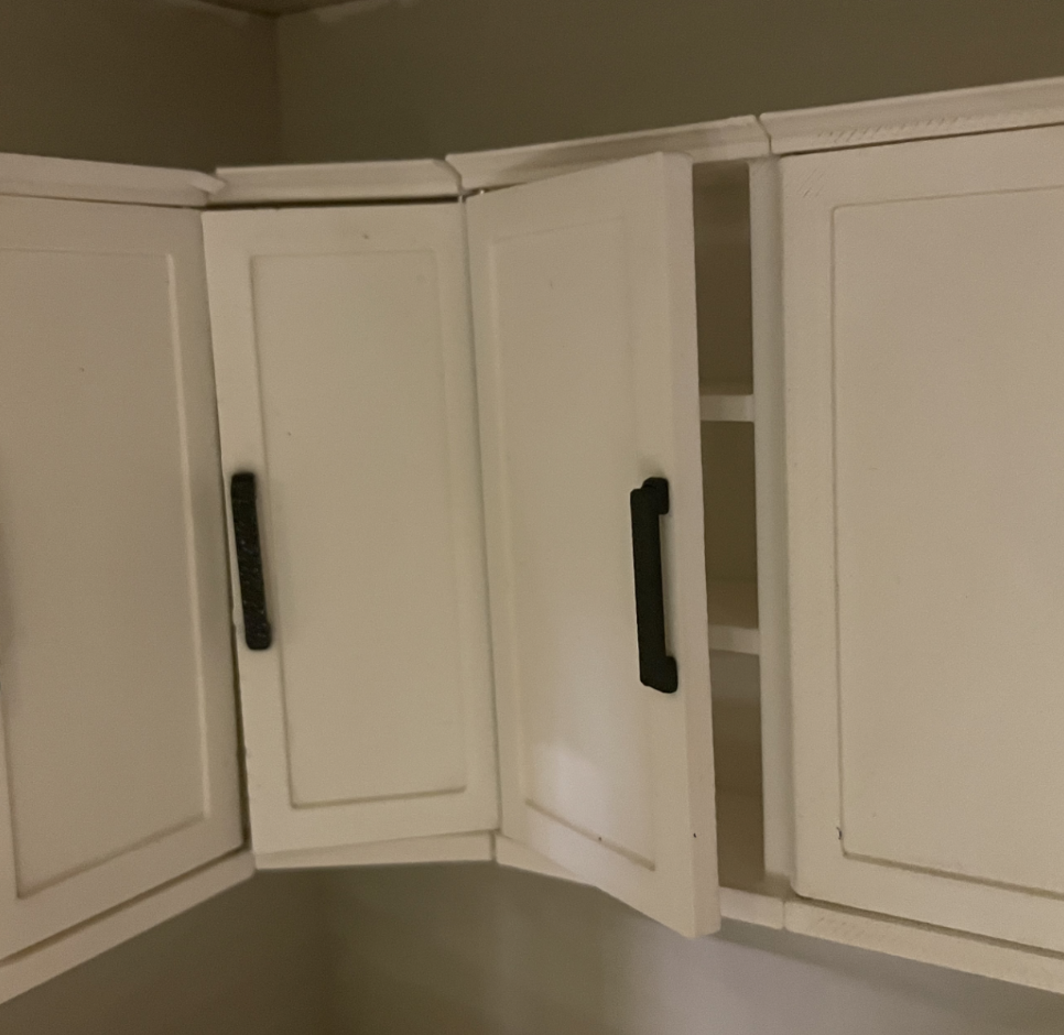 Miniatura 2 do modelo 3D 12th Scale Upper Single Cabinet