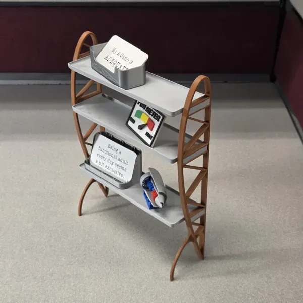 Airplane Wing Rib Display Shelf - Free 3D Print Model - MakerWorld
