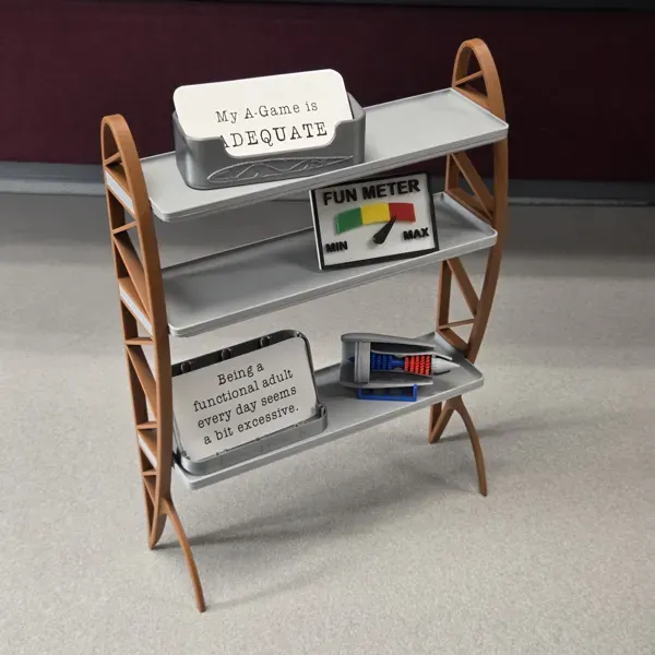 Airplane Wing Rib Display Shelf - Free 3D Print Model - MakerWorld
