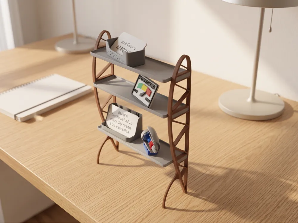 Airplane Wing Rib Display Shelf - Free 3D Print Model - MakerWorld