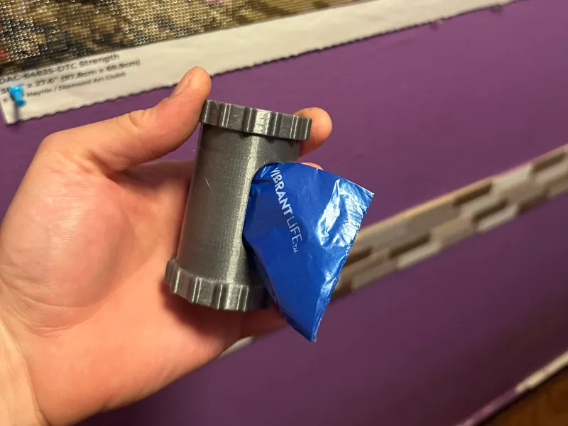 Dog Poop Bag Holder Beefed Up