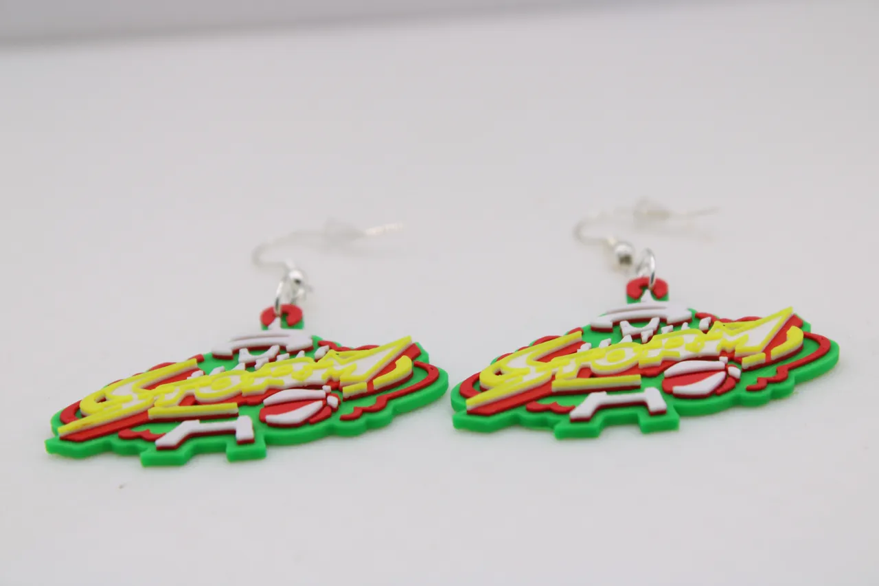 Seattle Storm Earrings view 3