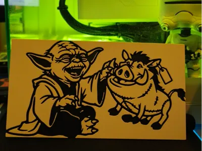 yoda and pumba