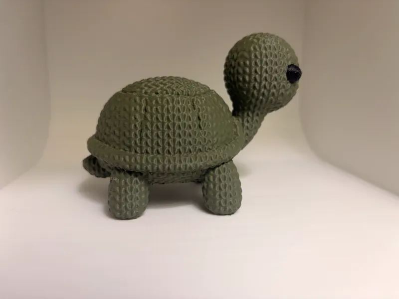 Knitted Cute Turtle