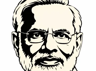 Narendra Modi and K.Annamalai Keychain