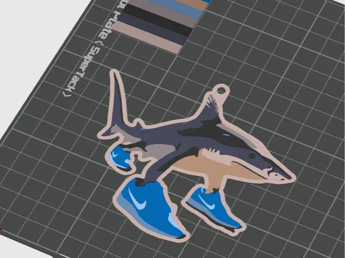 Trallalero trallala Keychain