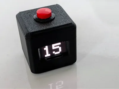 Pomodoro Timer (SSD1306 and Seeed XIAO)