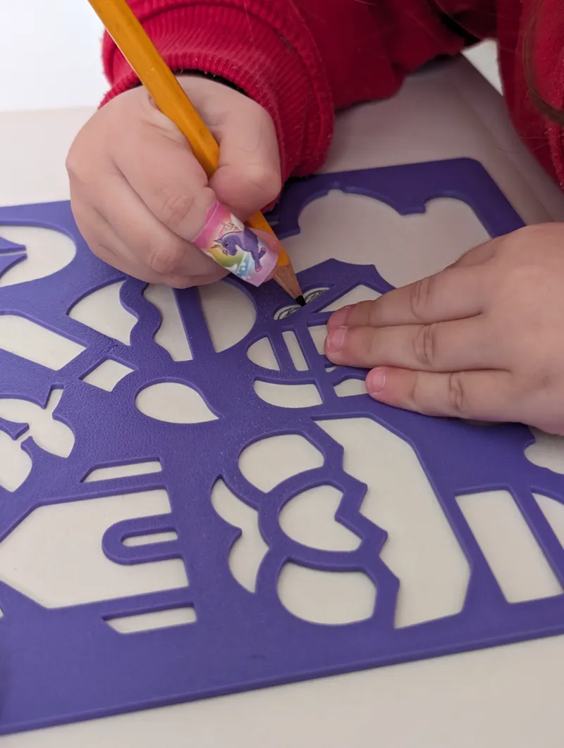 Easter Fun Stencil for Kids (Ages 2.5+)