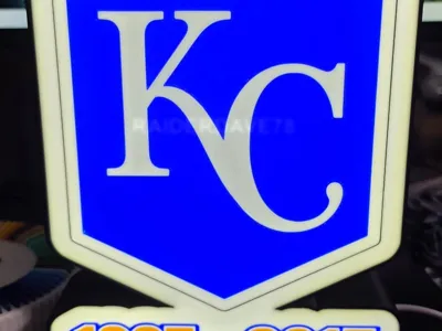 Kansas City Royals World Series Lightbox