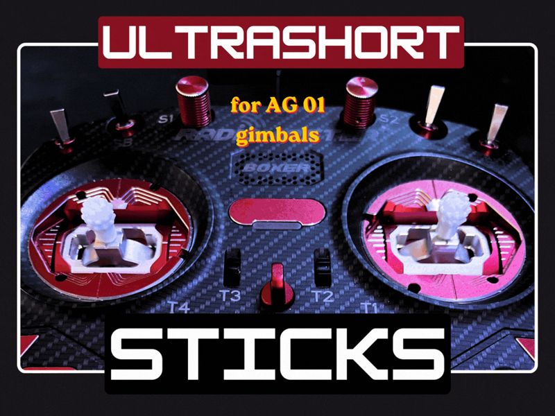 Sticks for Radiomaster AG01 Gimbals