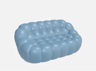 Modern Couch bubble V1 for AIRPOD or Miniature