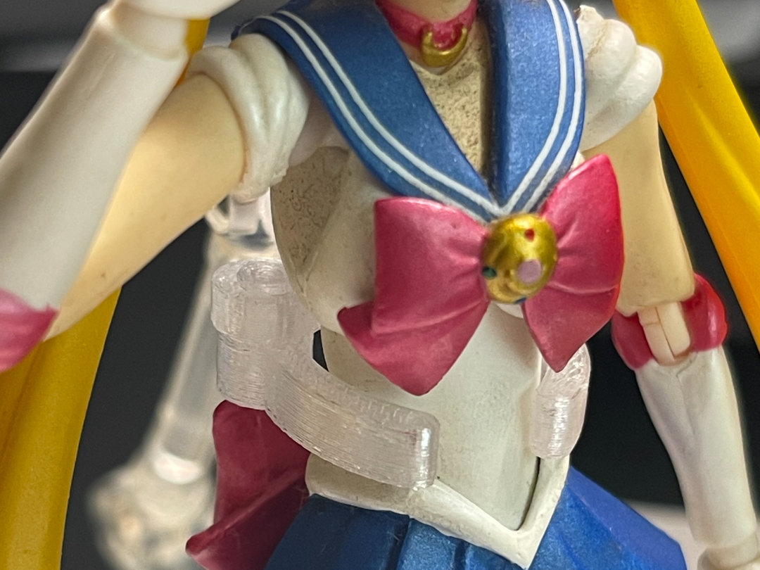 action figure waist support claw holder