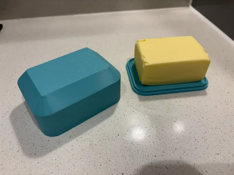 Space-Saving Butter Dish