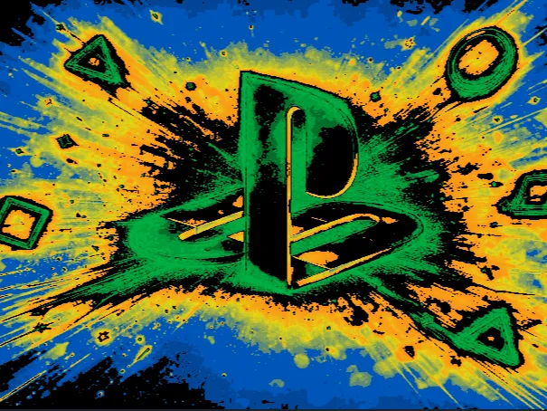 Playstation Logo Hueforge