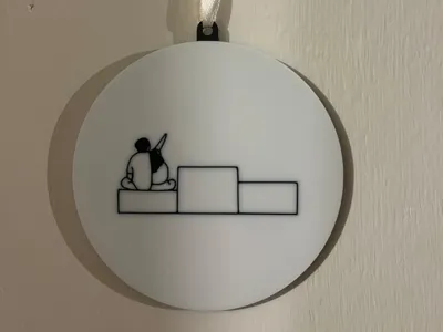 Podium Home decoration Medal – Not First, But Ours
