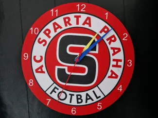 Hodiny AC Sparta Praha/ AC Sparta Clock
