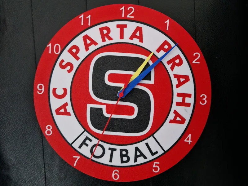 Hodiny AC Sparta Praha/ AC Sparta Clock