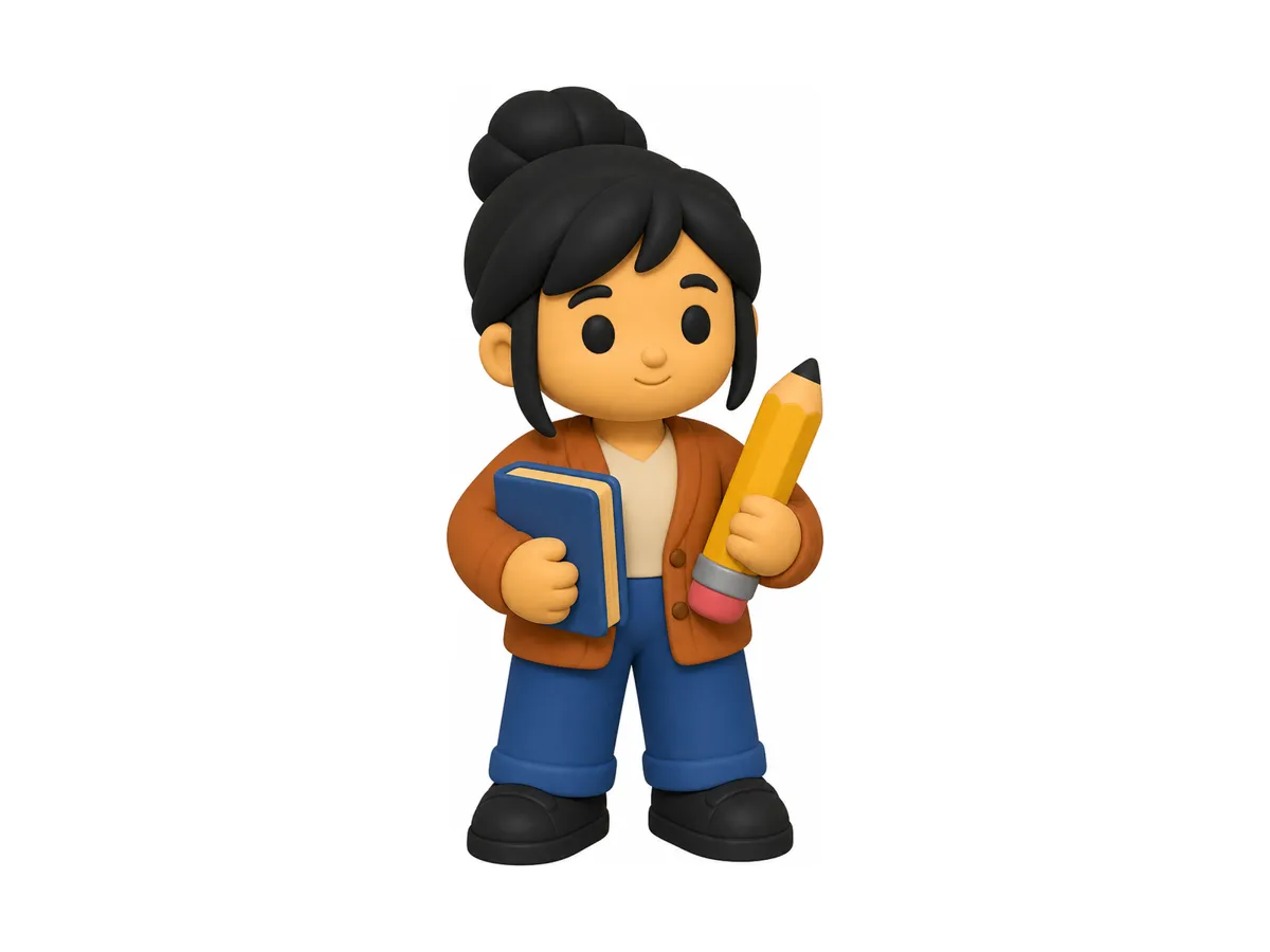 Teacher Hero Mini Figure - Cute Desk Collectible - Free 3D Print Model ...