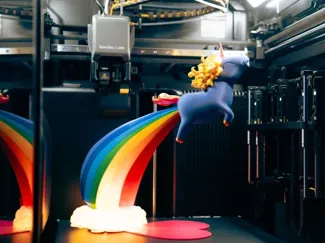 The Unicorn Rainbow Fart Lamp