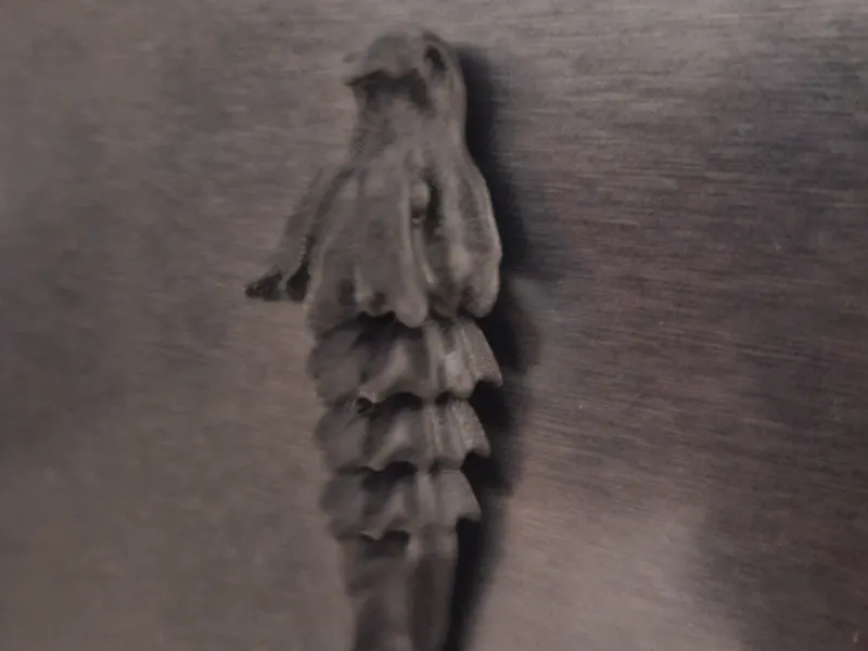 dragon with hole for magnet 6mm by 2mm