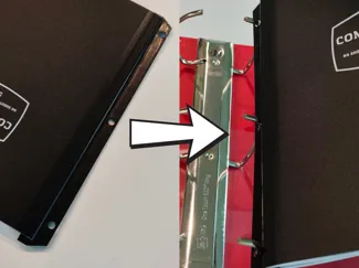 Composition Notebook Binder Adapter