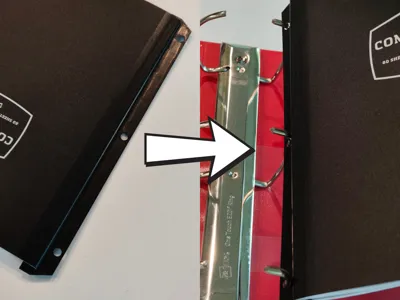 Composition Notebook Binder Adapter