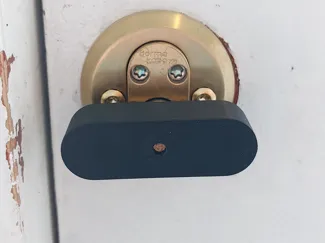 Rotary doorlock attachment