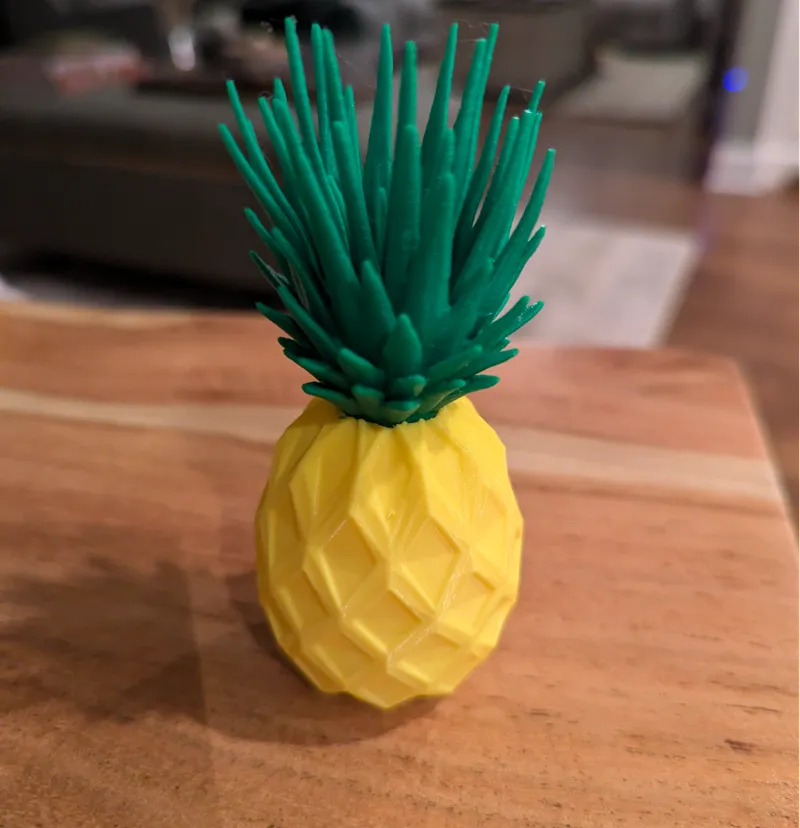Pineapple - Geometric - Print in Place
