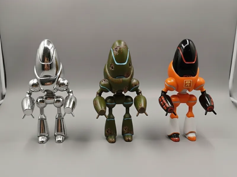 Fallout Protectron – Multi-part 3D Printable Model